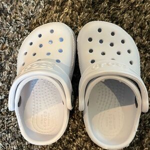 Crocs Kids Classic Clog - White